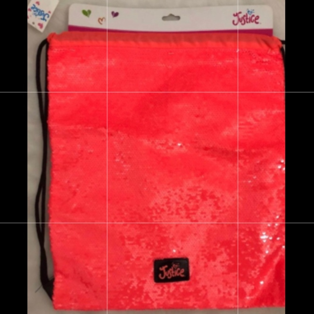 Justice Drawstring Bag
